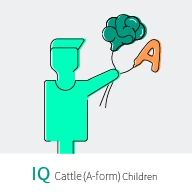 تست هوش IQ کتل فرم A (کودکان)